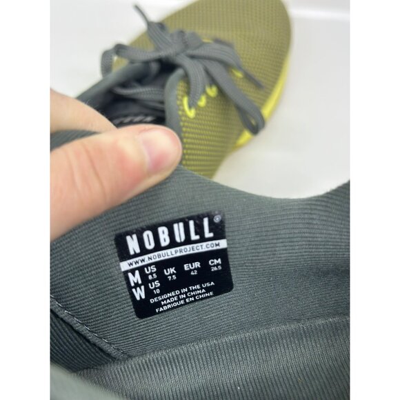 NOBULL Unisex Training Shoes | Yellow Lightweight Gym CrossFit W10 M8.5 Durable - Picture 9 of 9